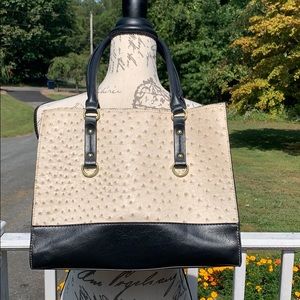Black and Cream Purse
